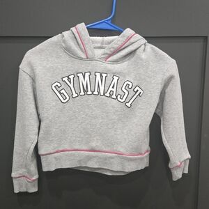 Justice Active Gray Gymnast Hoodie